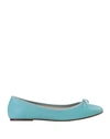 Ballerette Ballet Flats In Blue