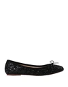 Ballerette Ballet Flats In Black