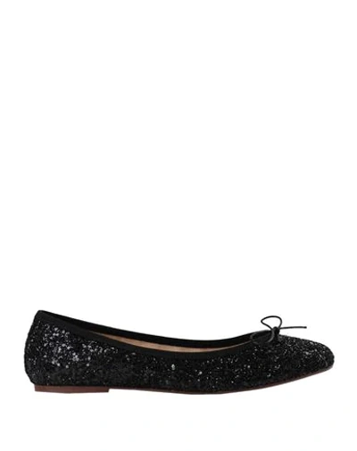 Ballerette Ballet Flats In Black