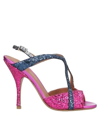 Emporio Armani Sandals In Pink