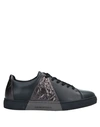 Emporio Armani Sneakers In Steel Grey