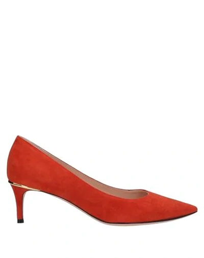 Bally Pumps In Red