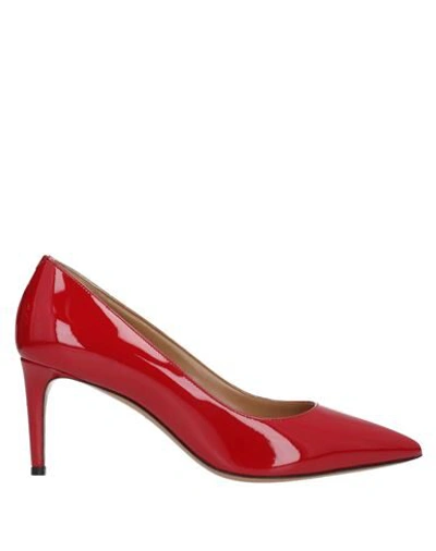 Bally Pumps In Red