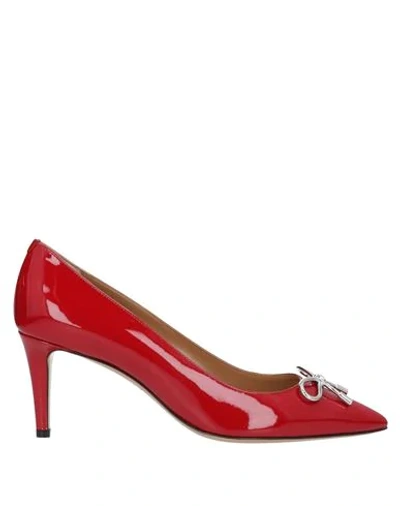 Bally Pumps In Red