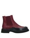 Tod's Leather Boot In Red