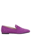 Tod's Loafers In Purple