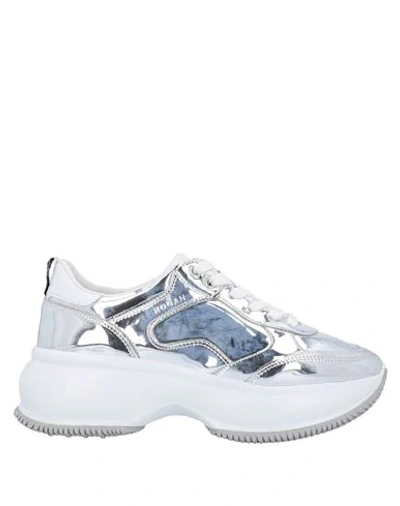 Hogan Sneakers In Silver