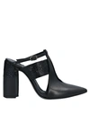 Ixos Woman Mules & Clogs Black Size 6 Soft Leather In Black