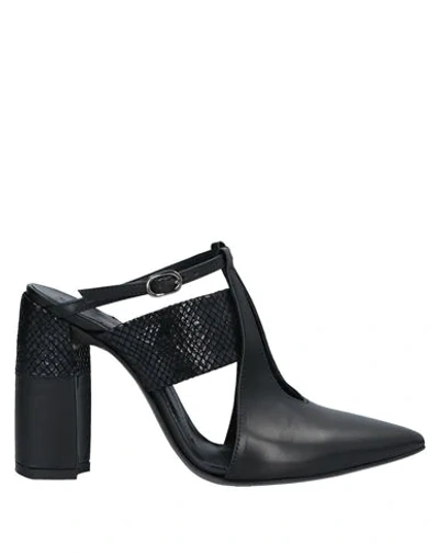 Ixos Woman Mules & Clogs Black Size 6 Soft Leather