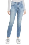 Ag Mari Mid Rise Slim Straight Leg Jeans In 22 Years Yellowbill