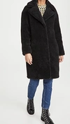 STAND STUDIO CAMILLE COCOON COAT BLACK,STAND30012