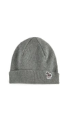 Ps By Paul Smith Ps Paul Smith Zebra Logo Beanie In Grey