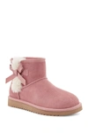 Koolaburra By Ugg Victoria Mini Faux Fur Trimmed Boot In Ash Pink