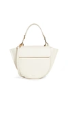 Wandler Hortensia Mini Leather Bag In Cream Timber