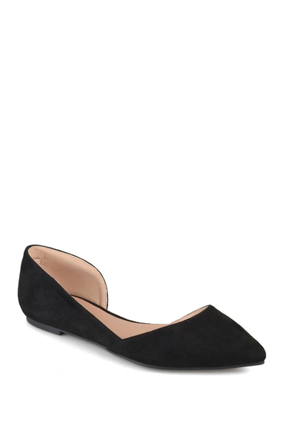 Journee Collection Ester D'orsay Flat In Black