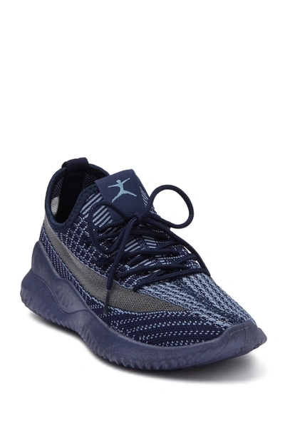 Danskin Stretch Knit Sneaker In Navy