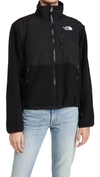 The North Face Denali 2 Paneled Recycled Fleece And Shell Jacket In Black