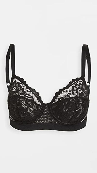 Else Petunia Full-cup Underwire Bra In Black