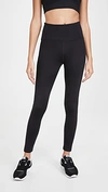 Girlfriend Collective High Rise Full Length Recycled Compression Leggings Black In Black