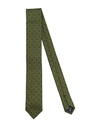 Dolce & Gabbana Ties & Bow Ties In Military Green