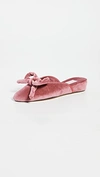 OLIVIA MORRIS AT HOME DAPHNE BOW SLIPPERS,OMORR30006