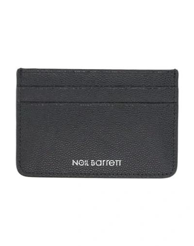 Neil Barrett Document Holders In Black