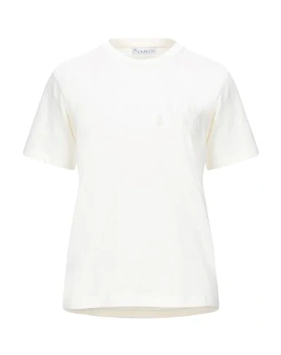 Jw Anderson T-shirts In Ivory