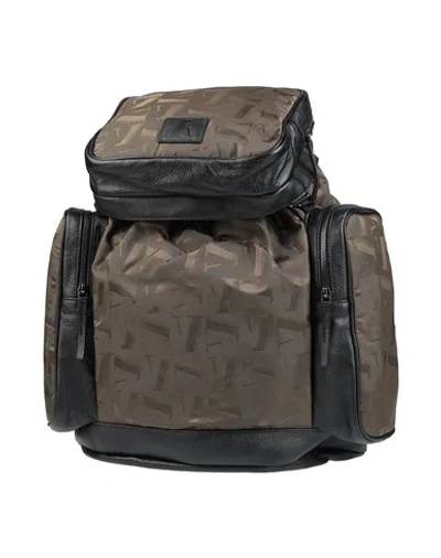 Emporio Armani Backpacks In Military Green