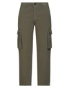 Maje Petalin Cropped Cotton-twill Straight-leg Pants In Green