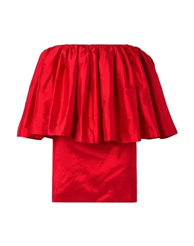 Marques' Almeida Short Dresses In Red