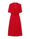 COMMISSION COMMISSION WOMAN MIDI DRESS RED SIZE 8 POLYESTER,15104999RA 2