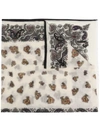 ETRO PAISLEY EMBROIDERED CASHMERE SCARF