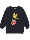 GUCCI BIRD-PRINT SWEATSHIRT