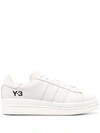 Y-3 TONAL LEATHER TRAINERS