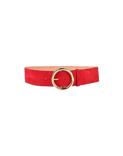 Dsquared2 Regular Belt In Red