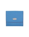 Tod's Wallets In Pastel Blue