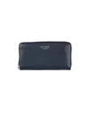 Kate Spade Roulette Zip-around Continental Wallet In Black