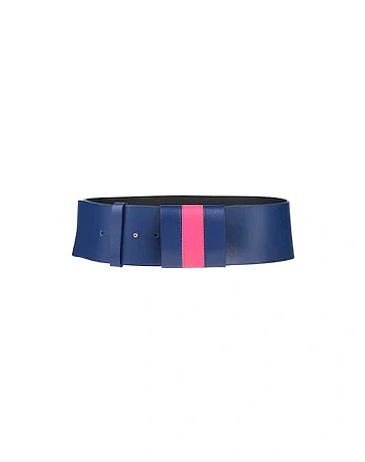 Emporio Armani Belts In Blue