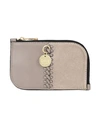SEE BY CHLOÉ SEE BY CHLOÉ WOMAN COIN PURSE DOVE GREY SIZE - BOVINE LEATHER,46737700QC 1