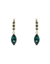 8 By Yoox Earrings In Emerald Green