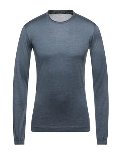 Dolce & Gabbana T-shirts In Slate Blue