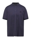 Giorgio Armani Polo Shirts In Dark Purple