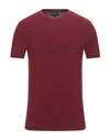 Giorgio Armani T-shirts In Red