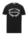 Alessandro Dell'acqua T-shirts In Black