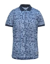 ALESSANDRO DELL'ACQUA ALESSANDRO DELL'ACQUA MAN POLO SHIRT BLUE SIZE S COTTON,12546639PG 4