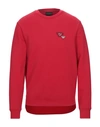 Emporio Armani Sweatshirts In Red