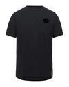 Emporio Armani T-shirts In Black