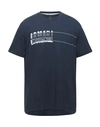 Armani Exchange T-shirts In Dark Blue