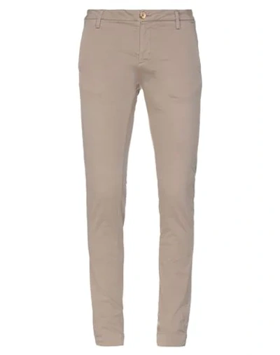 Aglini Casual Pants In Dove Grey