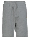 Lyle & Scott Man Shorts & Bermuda Shorts Grey Size S Cotton